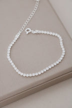 Pulseira Riviera Cristal banhada a prata - Use Luxy - foto 2
