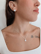 Conjunto Trevo Cravejado banhado a prata - Use Luxy - foto 2